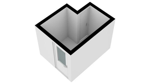 Floorplan - Beulingstraat 4G, 1017 BA Amsterdam